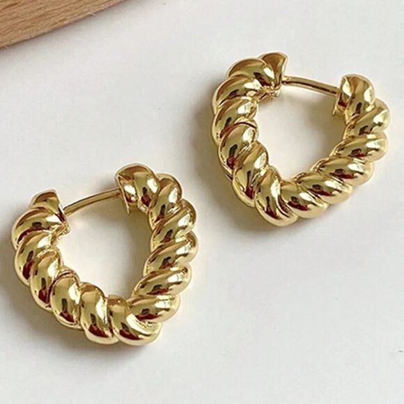 Hoop Earrings N1586 - Picture 2 of 4